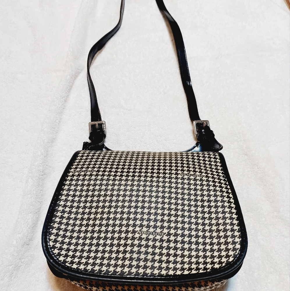 Ralph Lauren houndstooth bag flap cover women
